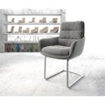 Bild von DELIFE Schwingstuhl Abelia-Flex mit Armlehnen