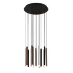 Bild von Lucande Stoika LED-Pendelleuchte, 16-flammig rund