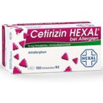 Bild von Cetirizin Hexal Filmtabletten bei Allergien 100 St