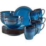 Bild von Mäser Frühstücksset, Keramik OSSIA blau